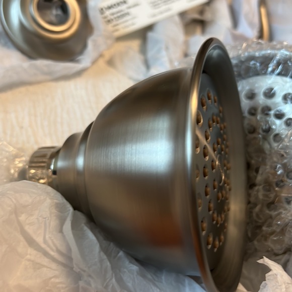 MOEN Brushed Nickel Shower Set- Banbury 82912SRN - Picture 6 of 14